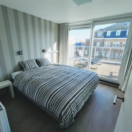 Penthouse Met Groot Terras Lägenhet Oostende