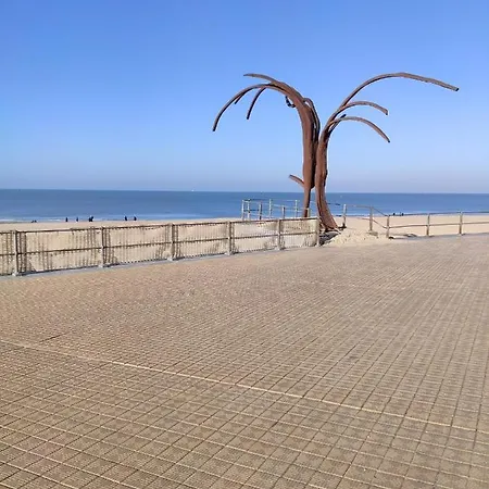 Penthouse Met Groot Terras Lägenhet Oostende