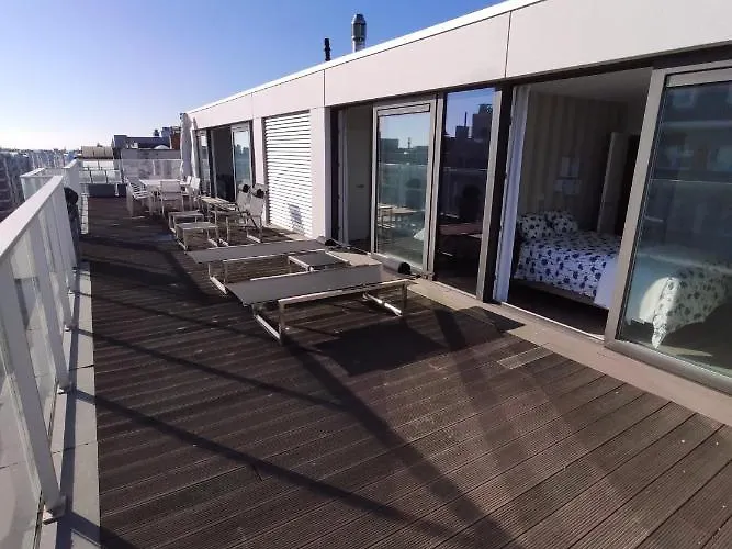 Penthouse Met Groot Terras * Остенде