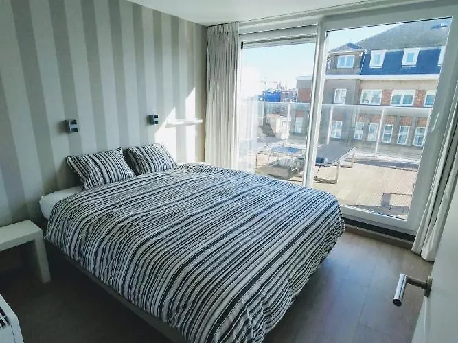 Penthouse Met Groot Terras Апартаменти Остенде