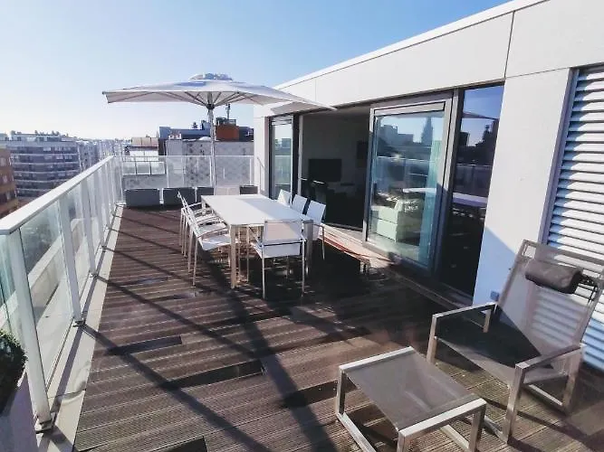 公寓 Penthouse Met Groot Terras *