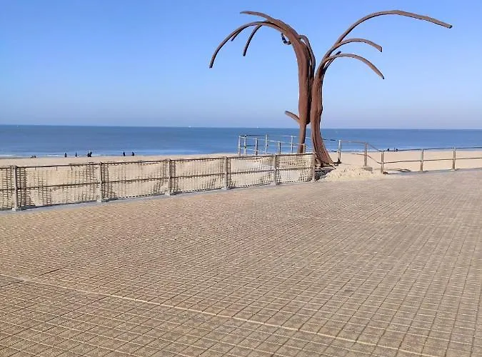 Penthouse Met Groot Terras 公寓 奥斯滕德